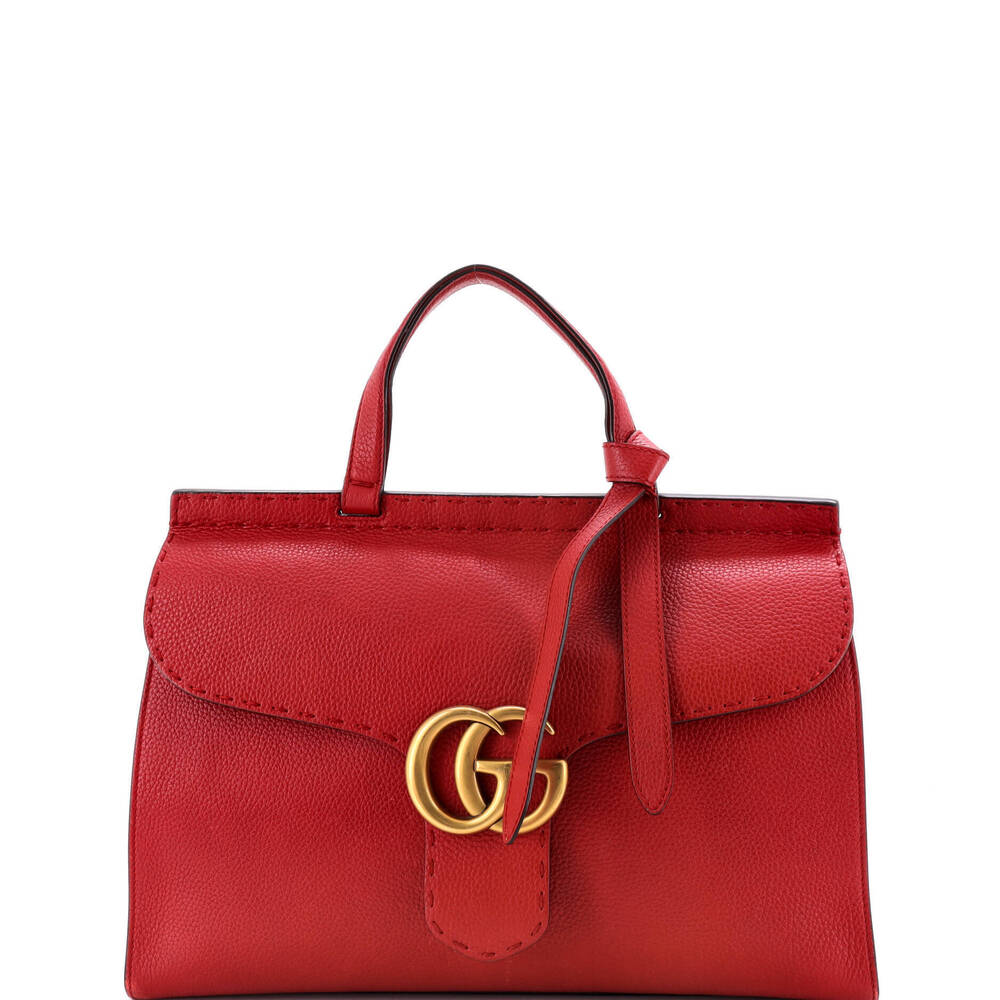 Gucci Medium GG Marmont Top Handle Bag